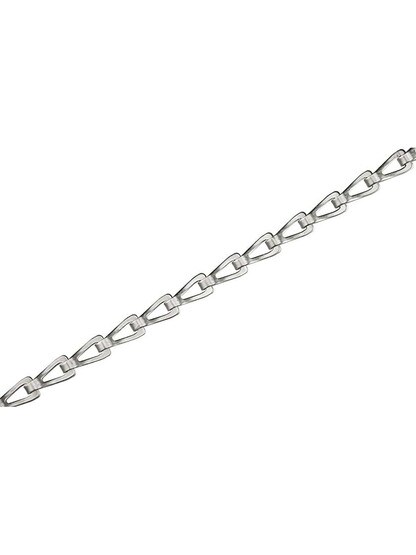 Plated-Steel Sash Chain - #45